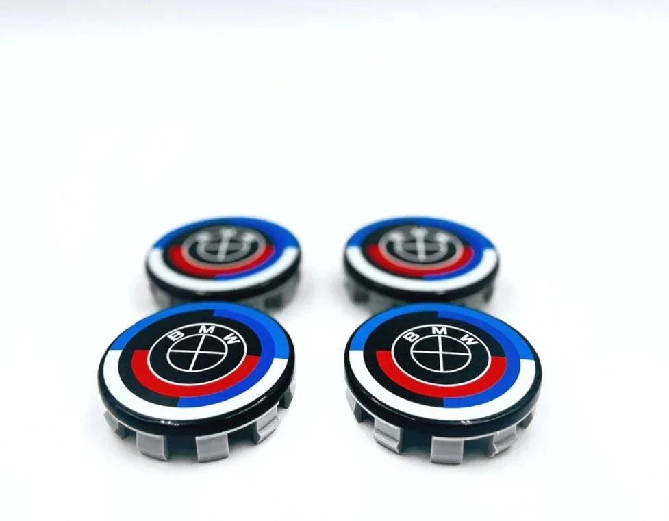 BMW 50th Anniversary Carbon Fiber Wheel Caps