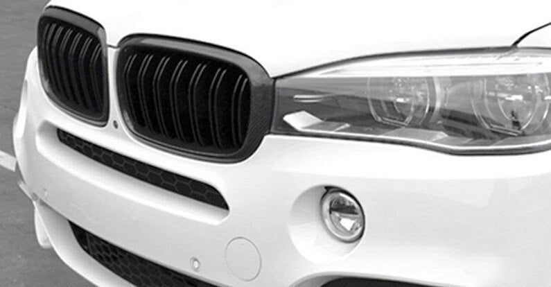 BMW X5/X5M/X6/X6M M Style Carbon Fibre front Grilles