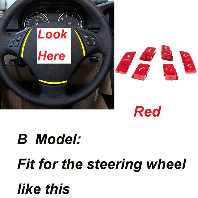 E8X/E9X M Sport Steering Wheel Buttons