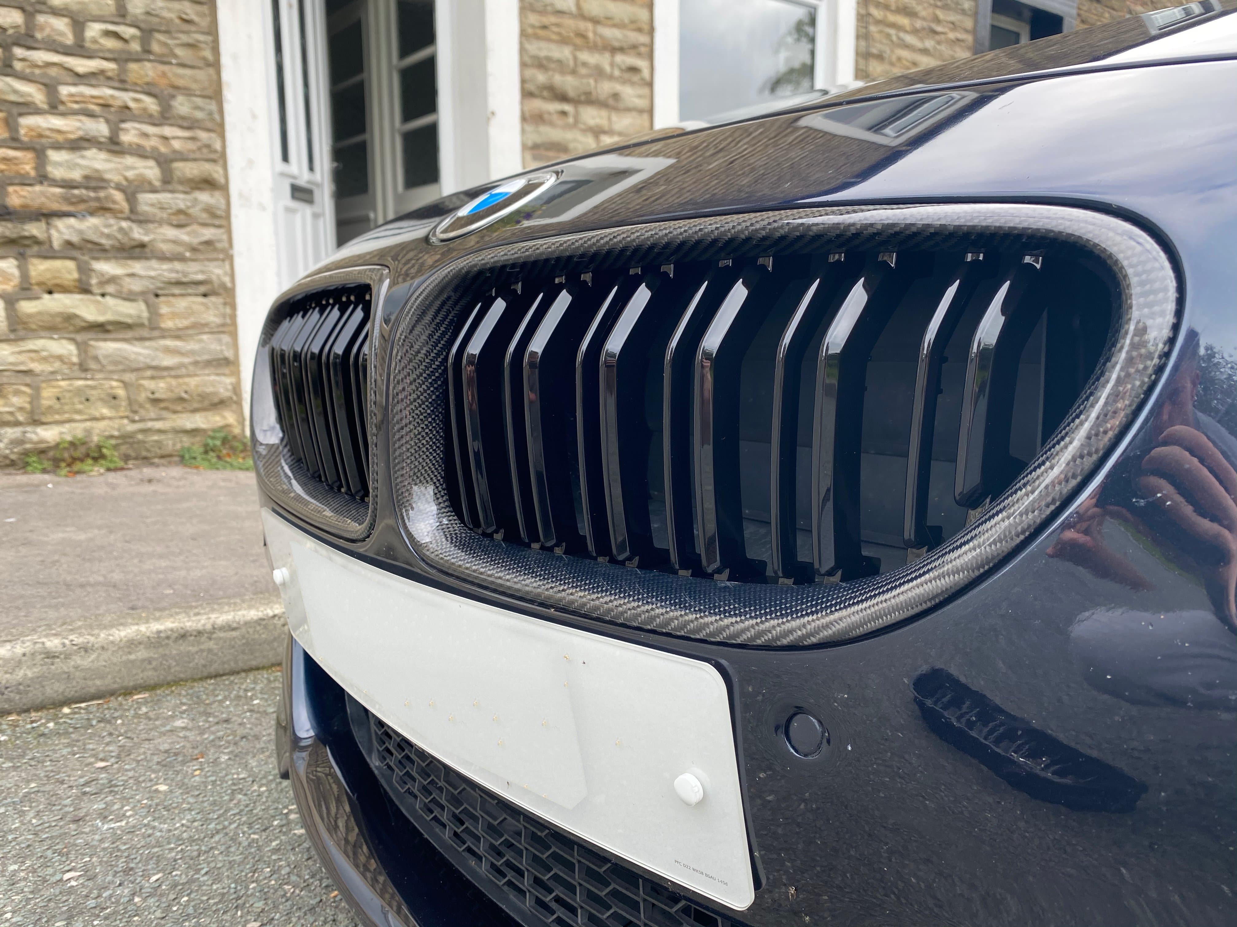 BMW 6 Series F06/F12/F13 M6 Carbon Fibre M Style Front Grilles