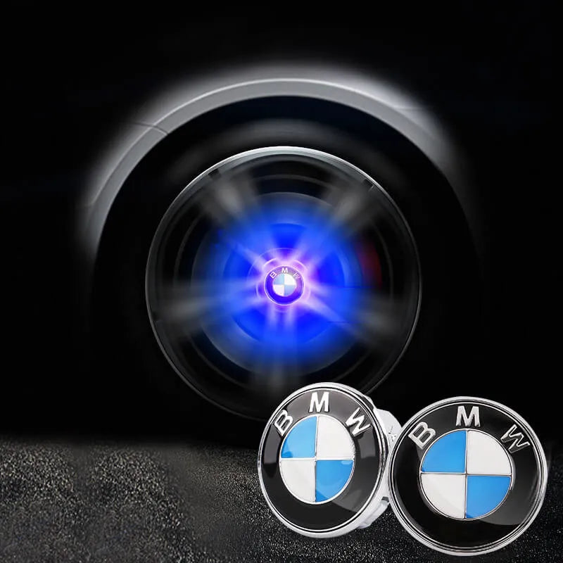BMW Light Up Floating Center Wheel Caps