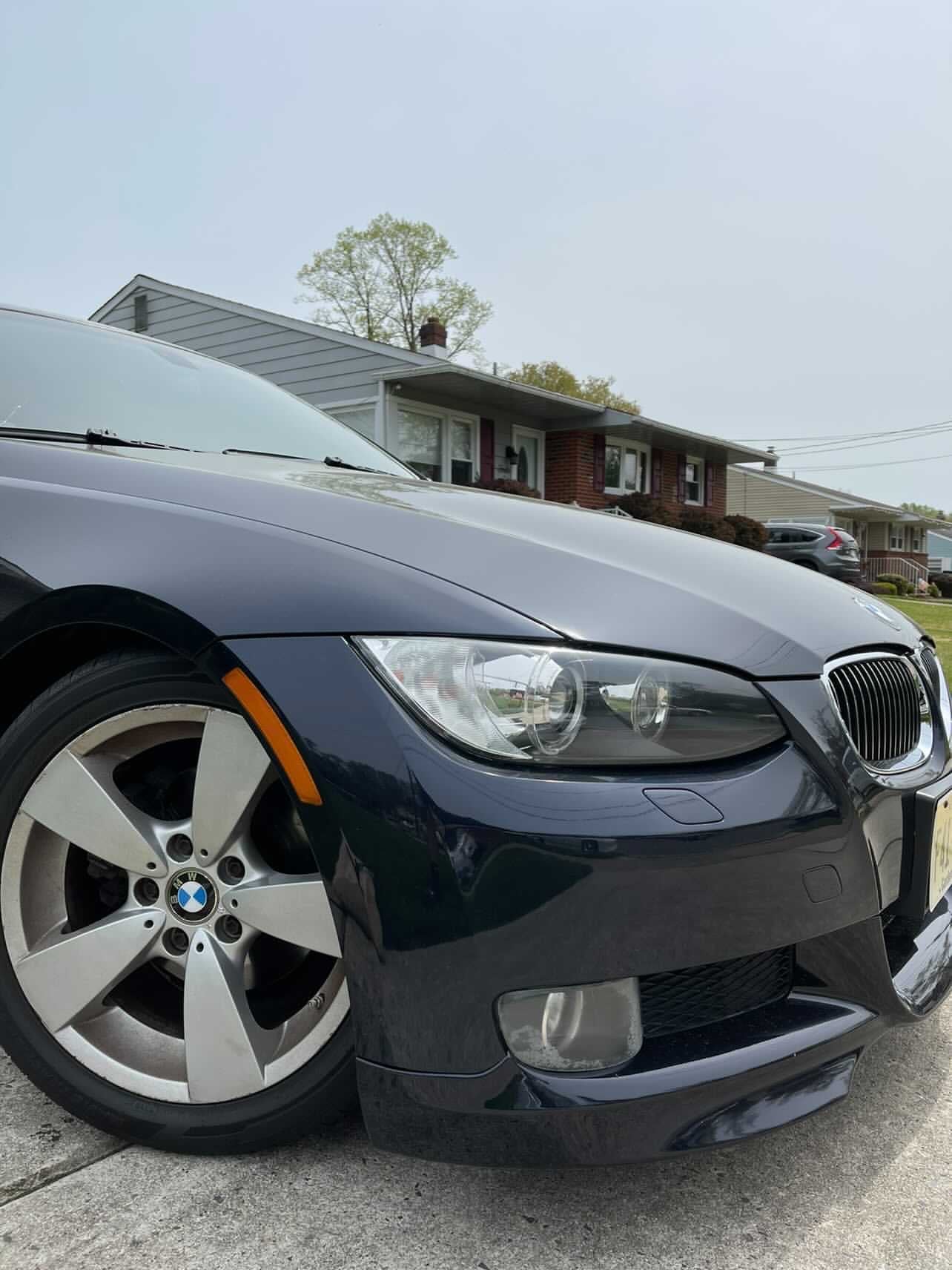 E92 SMOKED SIDE MARKER FRONT BUMPER REFLECTOR