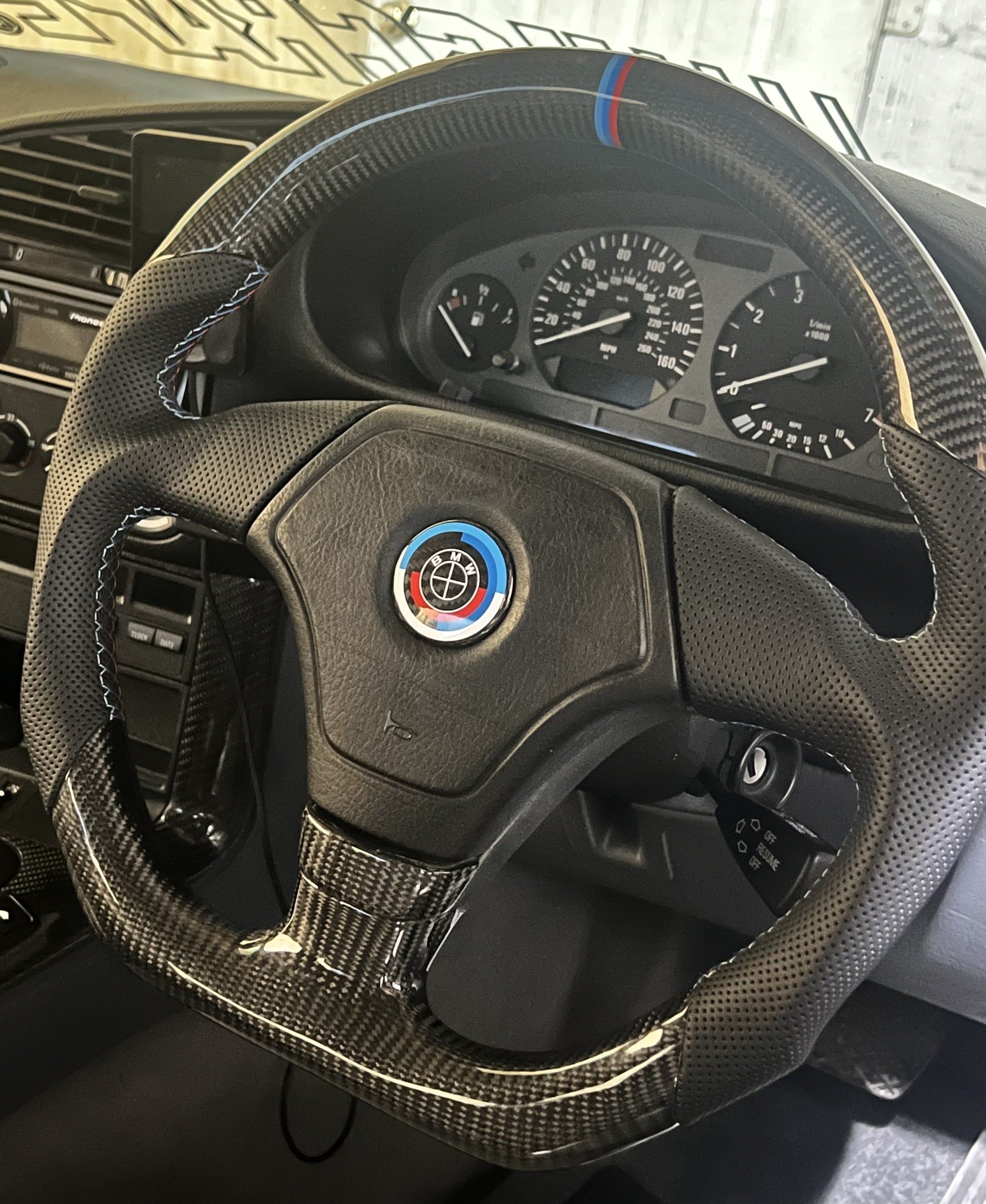 BMW 50th Anniversary Steering Wheel Badge