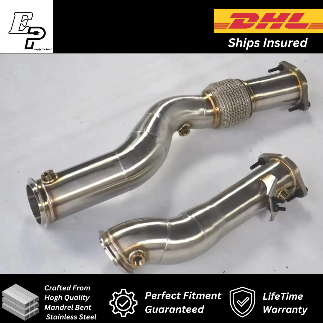 BMW G8X S58 Catless Downpipes